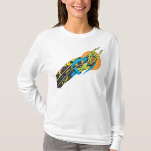 Camiseta Martian Manhunter toma vuelo
