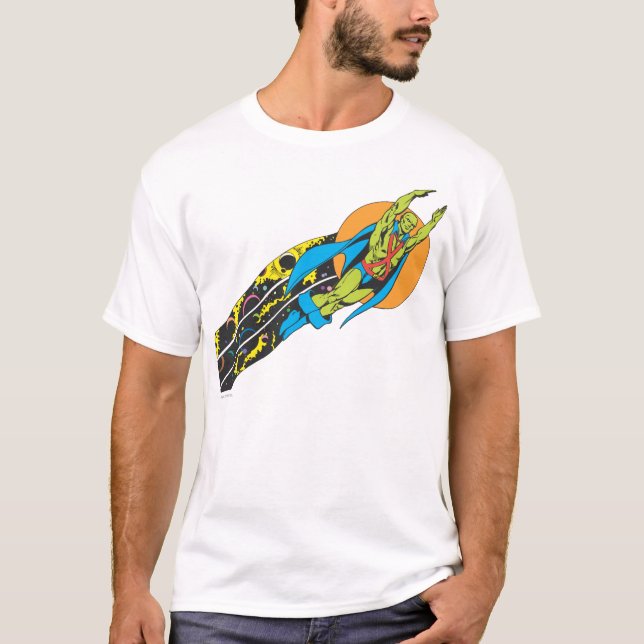 Camiseta Martian Manhunter toma vuelo (Anverso)
