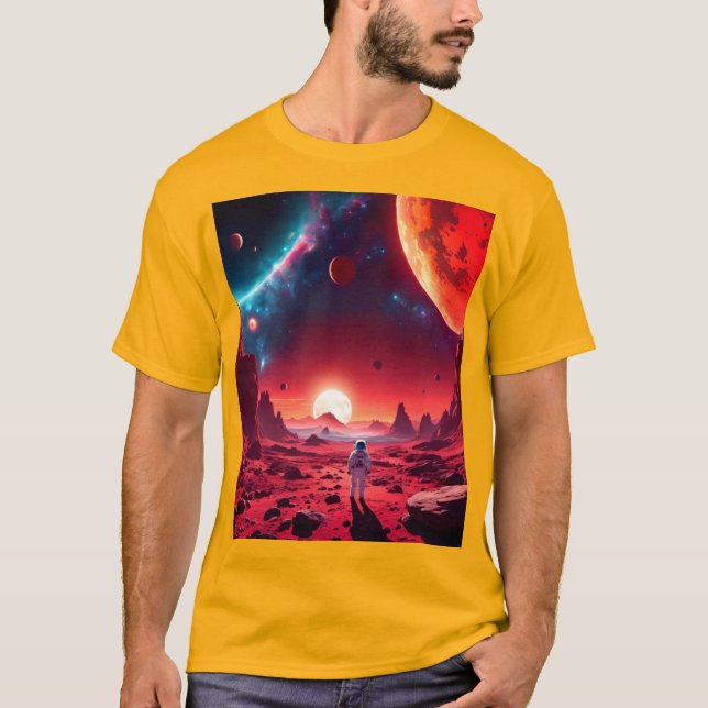 CAMISETA MARTIAN SETTLERS (Anverso)
