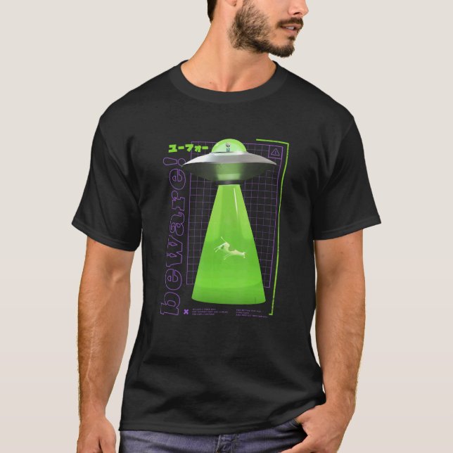 Camiseta Martianos conspiradores Ufo vaporolas secuestran a (Anverso)