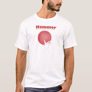 Camiseta Martillo en ROJO
