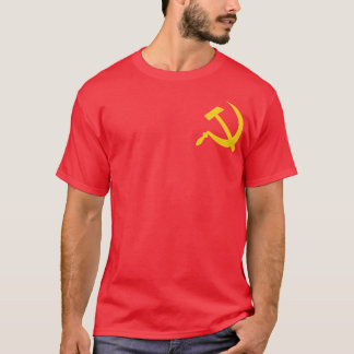 Camiseta Martillo y hoz comunistas