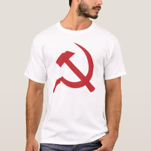 Camiseta martillo y hoz de URSS del cccp