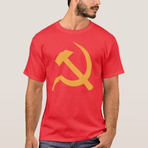 Camiseta martillo y hoz de URSS del cccp