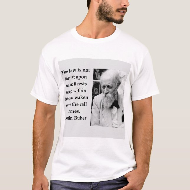 Camiseta Martin Buber (Anverso)