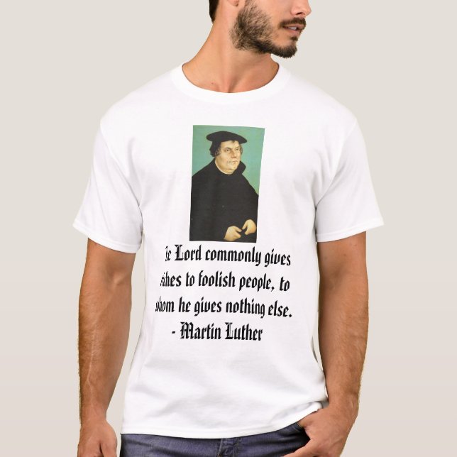 Camiseta Martin Luther (Anverso)