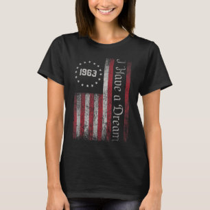 Camiseta Martin Luther King Jr. Day I Have A Dream Mlk Day