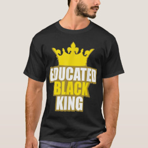 Camiseta Martin Luther King Jr. Day Rey negro educado Shi