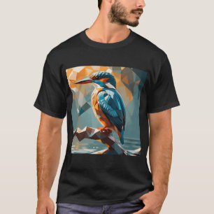 Camiseta Martín pescador arte digital