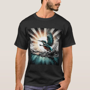 Camiseta Martín Pescador, Arte Generado por IA