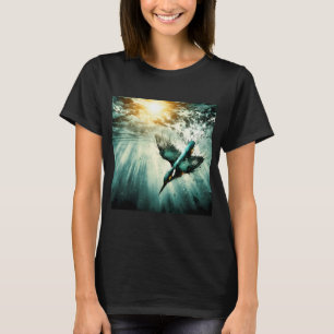 Camiseta Martín Pescador, Arte Generado por IA