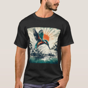 Camiseta Martín Pescador, Arte Generado por IA