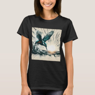 Camiseta Martín Pescador, Arte Generado por IA