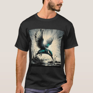 Camiseta Martín Pescador, Arte Generado por IA