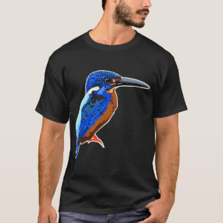 Camiseta Martín pescador azul