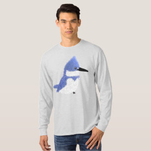 Camiseta Martín pescador cinturado encantador moderno