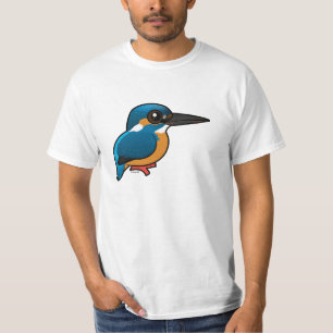 Camiseta Martín pescador del campo común de Birdorable