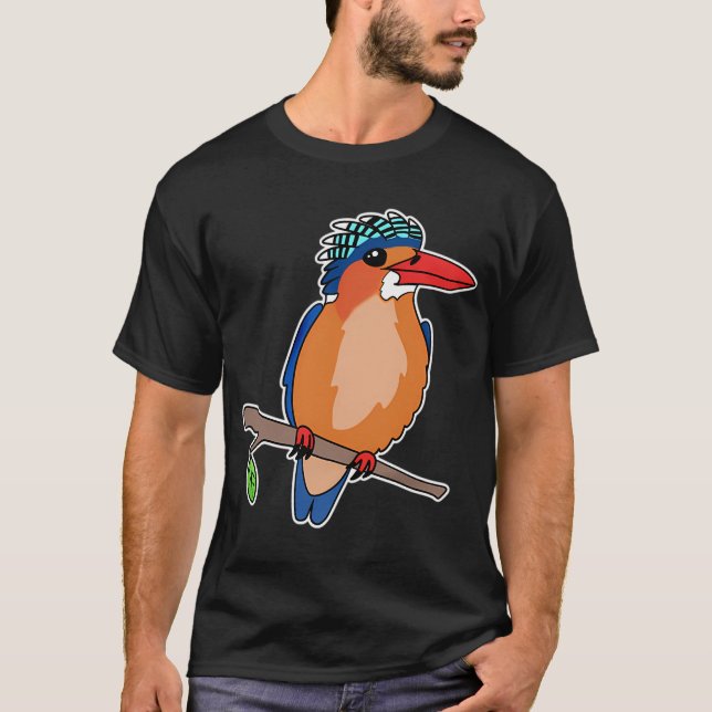 Camiseta Martín Pescador Malachite (Anverso)