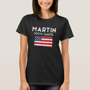 Camiseta Martin South Dakota Estados Unidos Estados Unidos 