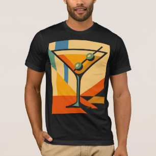 Camiseta Martini Bauhaus Amanecer Moderno de Medianos del S