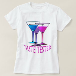 Camiseta Martini Cocktail Tester Damas Fiesta