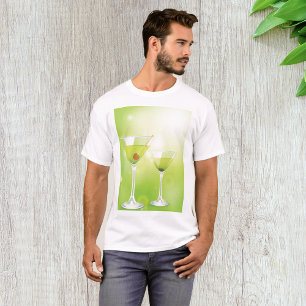 Camiseta Martini Cocktails Mens T-Shirt