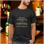 Camiseta Martini de vino de cerveza única para despedida de<br><div class="desc">Diviértete con esto cuando los chicos celebren. Sospecho que nunca has pensado en el alcohol de la misma manera -- con solo algunos toques -- el vaso de cerveza; la copa de martini y, por supuesto, la copa de vino. Si tienes alguna pregunta o solicitud especial sobre el diseño, por...</div>