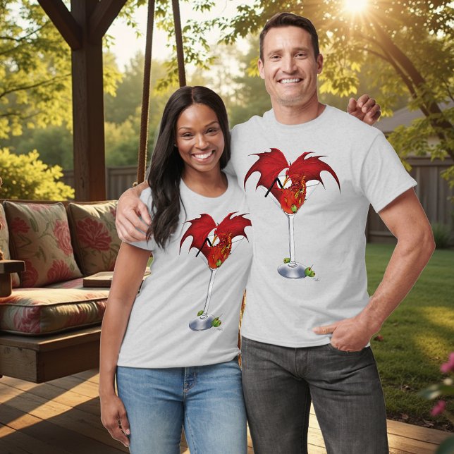 Camiseta Martini Fantasy Red Dragon (Subido por el creador)