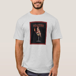 Camiseta Martini rojo caliente