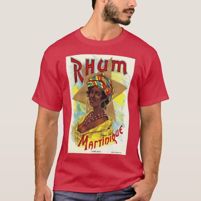 CAMISETA MARTINIQUE RHUM (Anverso)