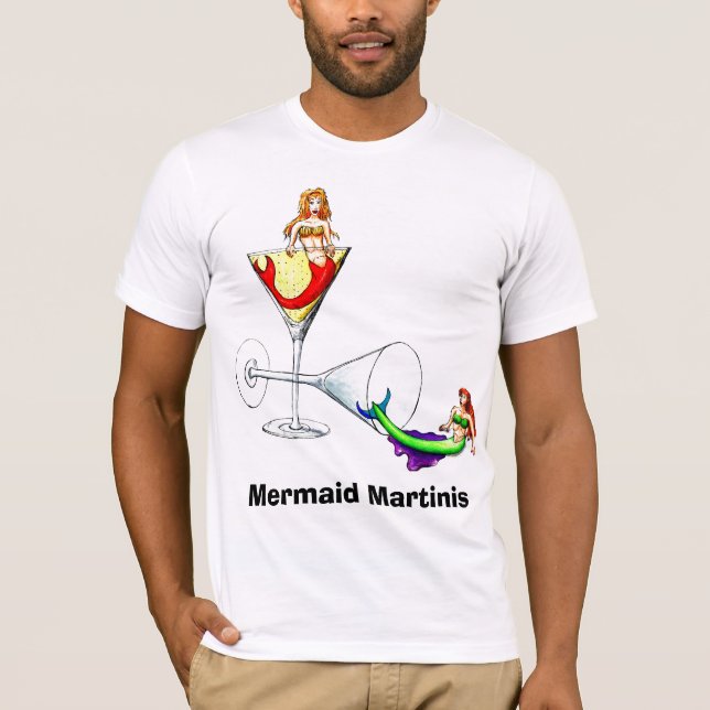 Camiseta Martinis de la sirena (Anverso)