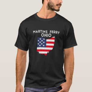 Camiseta Martins Ferry Ohio Estados Unidos EE.UU. Viajes Oh