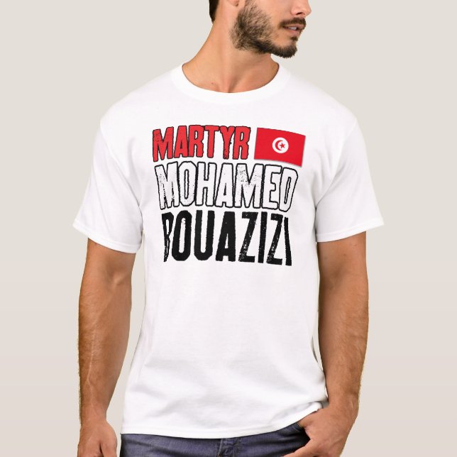Camiseta Mártir Mohamed Bouazizi (Anverso)