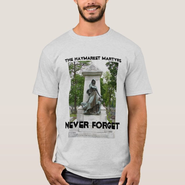 Camiseta mártires del haymarket (Anverso)