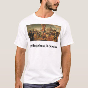 Camiseta Martirio de St Sebastian, el martirio del St….