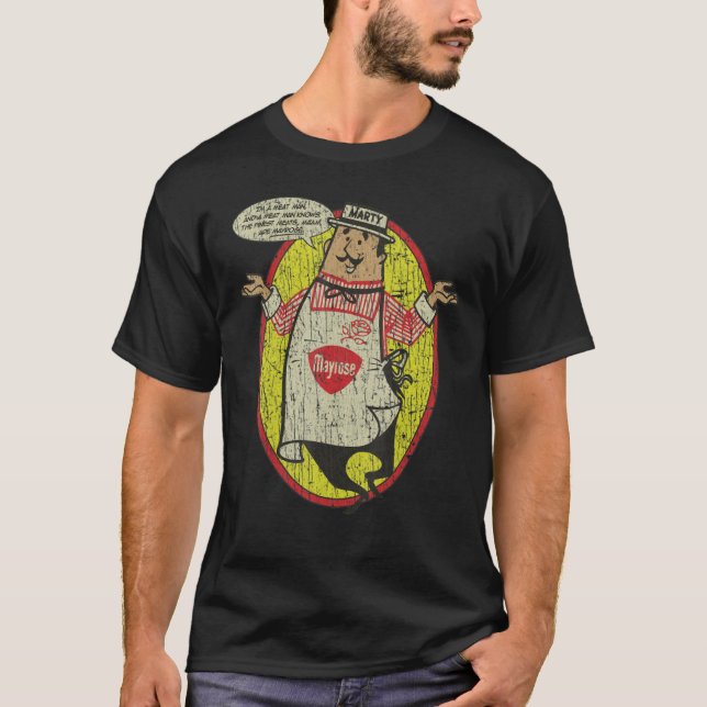 Camiseta Marty Mayrose The Meat Man 1967 (Anverso)
