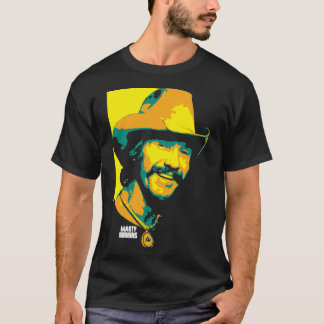 Camiseta Marty Robbins. Martin David Robinson. pecado de Es