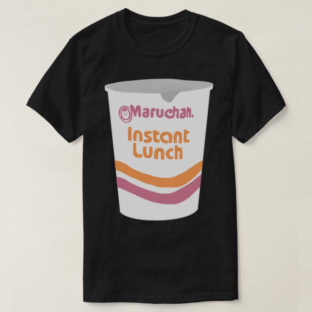 Camiseta Maruchan Instant Lunch Ramen (Diseño del anverso)