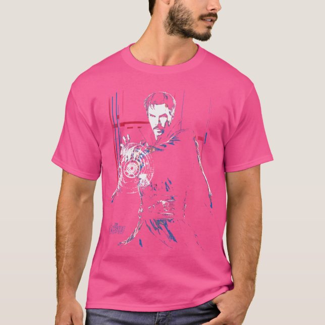 Camiseta Marvel Avengers Infinity War Médica Strange Dark P (Anverso)