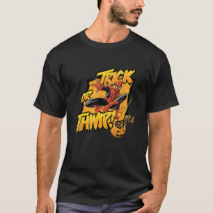Camiseta Marvel Clásico de Halloween Spider Man Truco o Thw