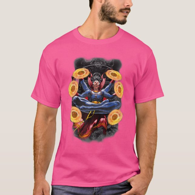 Camiseta Marvel Comics Retro Classic Dr. Strange Dark Multi (Anverso)