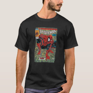 Camiseta Marvel Comics Retro Classic Spider Man Tormenta Di