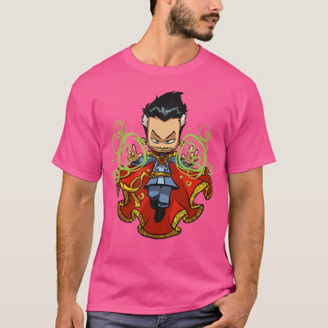 Camiseta Marvel Comics Retro Médico clásico Strange Kiddie (Anverso)