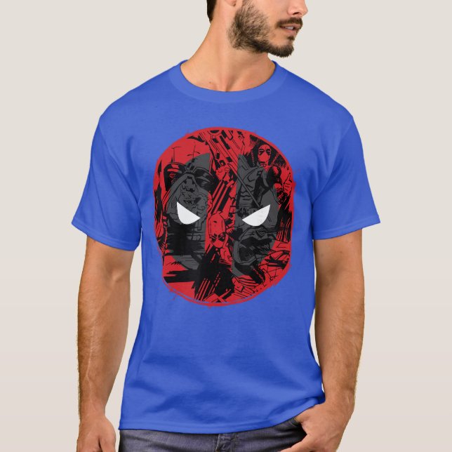 Camiseta Marvel Deadpool Comic Logo Fill funny (Anverso)