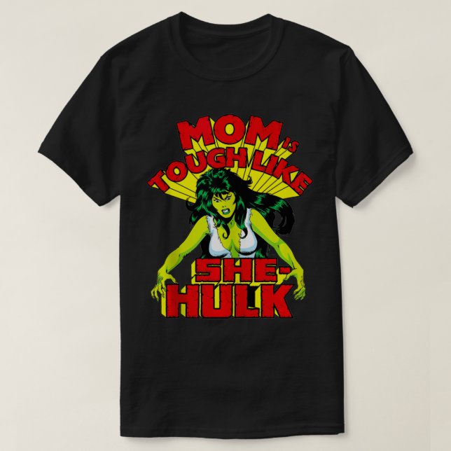 Camiseta Marvel Día de la Madre duro como SheHulk (Diseño del anverso)