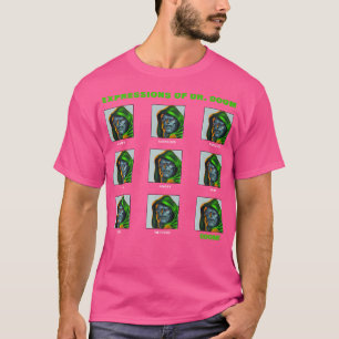 Camiseta Marvel Expresiones De Los Paneles Dr. Doom