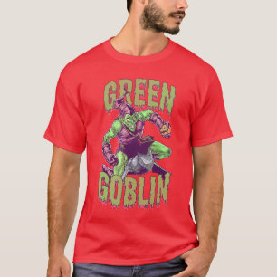 Camiseta Marvel Halloween Duende Verde Fuente Babosa Vintag