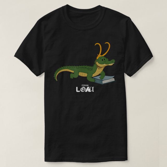 Camiseta Marvel Loki Alligator Loki Variant Reader (Diseño del anverso)