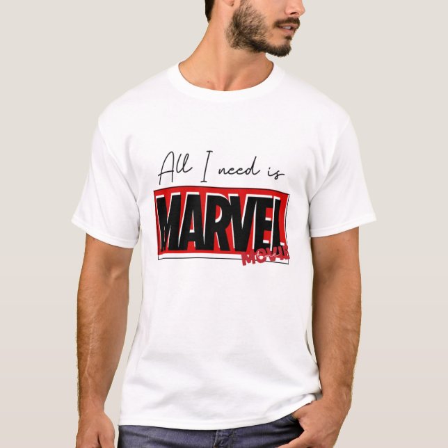 Camiseta Marvel Mania (Anverso)