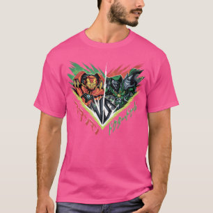 Camiseta Marvel Mech Strike Iron Man Vs Médico Doom Mech Ka